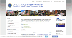 Desktop Screenshot of liceomontale.eu